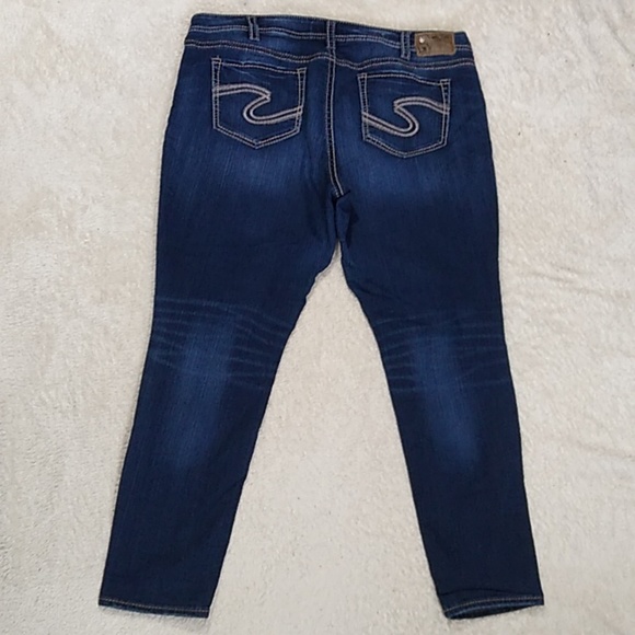 Silver Jeans size 22 Suki Mid Super Skinny Stretch - Picture 5 of 16